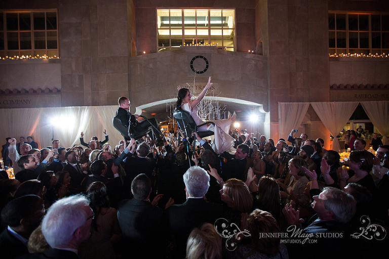 Union Station Notre Dame South Bend Wedding Pictures