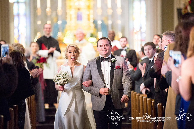 Sacred Heart Basilica wedding photographer University of Notre Dame wedding photos