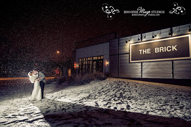 University of Notre Dame wedding photos - The Brick South Bend wedding photographer